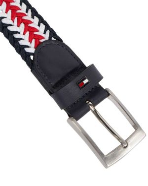 Cintura Tommy Hilfiger Uomo Elastica Intrecciata