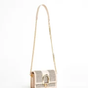 Mini borsa Gaudì con strass