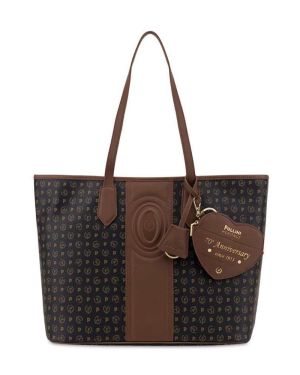 Shopping Bag Heritage 70th Anniversary Nero/marrone TE8427PP06Q1Z