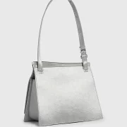 Borsa a spalla piccola Argento – Calvin Klein