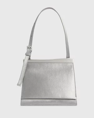 Borsa a spalla piccola Argento – Calvin Klein