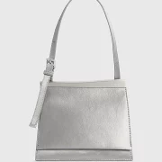 Borsa a spalla piccola Argento – Calvin Klein