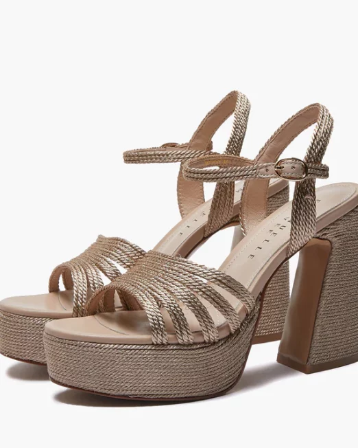 Sandalo in raffia Emanuelle Vee
